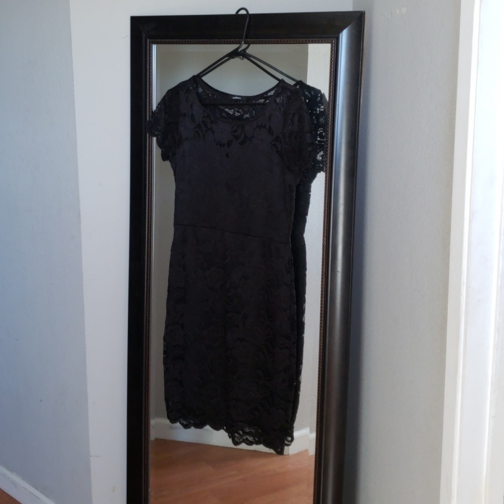 Black Lace Dress